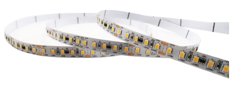 Long-run LED strip shown in the Wismart V7 catalog