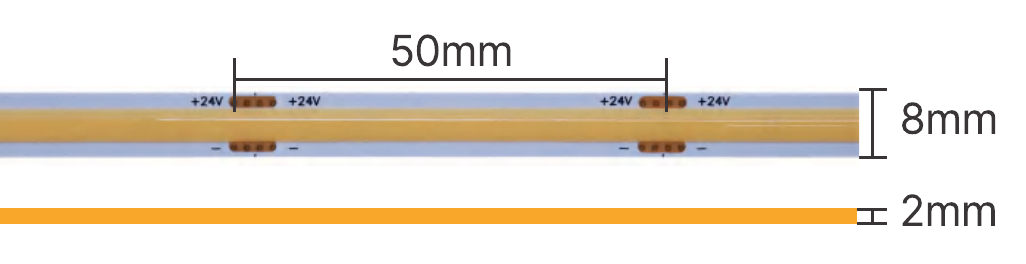 8 mm drawing — Wismart COB