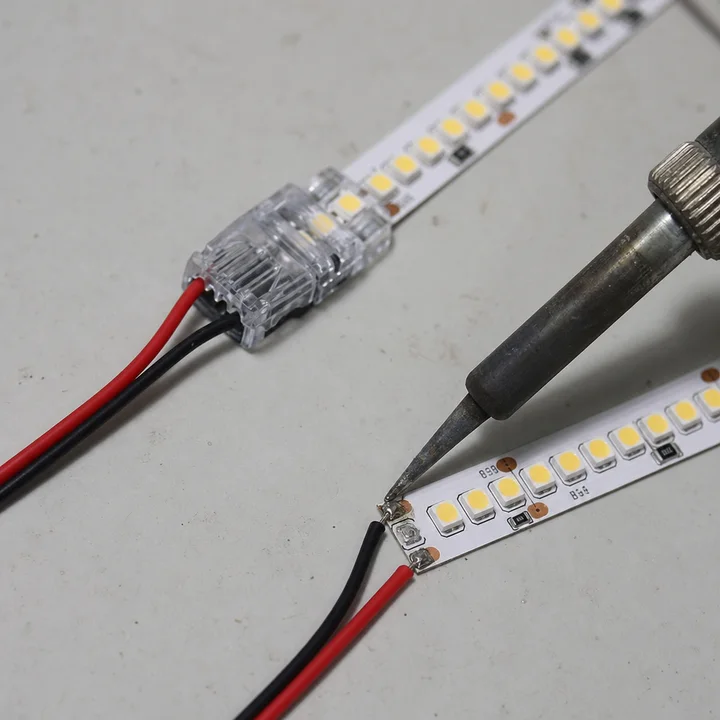 Cutting and wiring detail