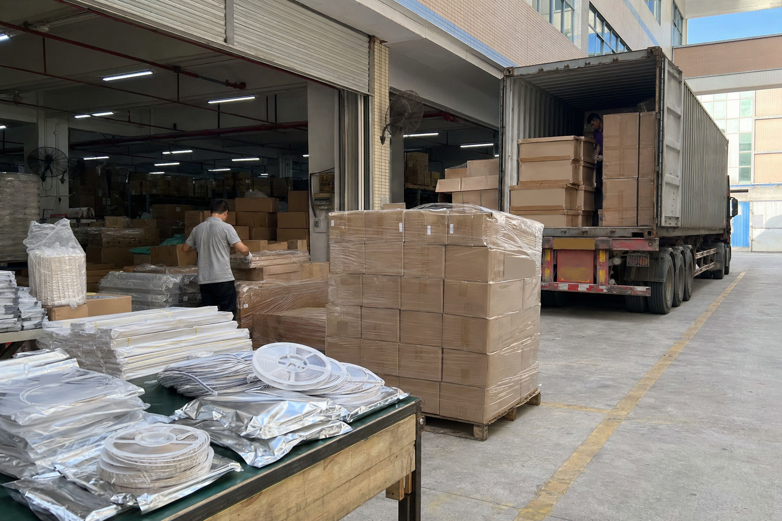 Loading and delivery